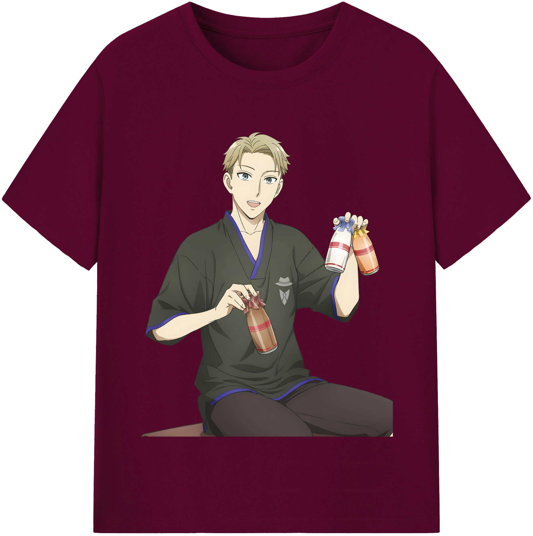 （画像用） SPY×FAMILY间谍家家酒 レディースカジュアルプリントTシャツ（綿100％）